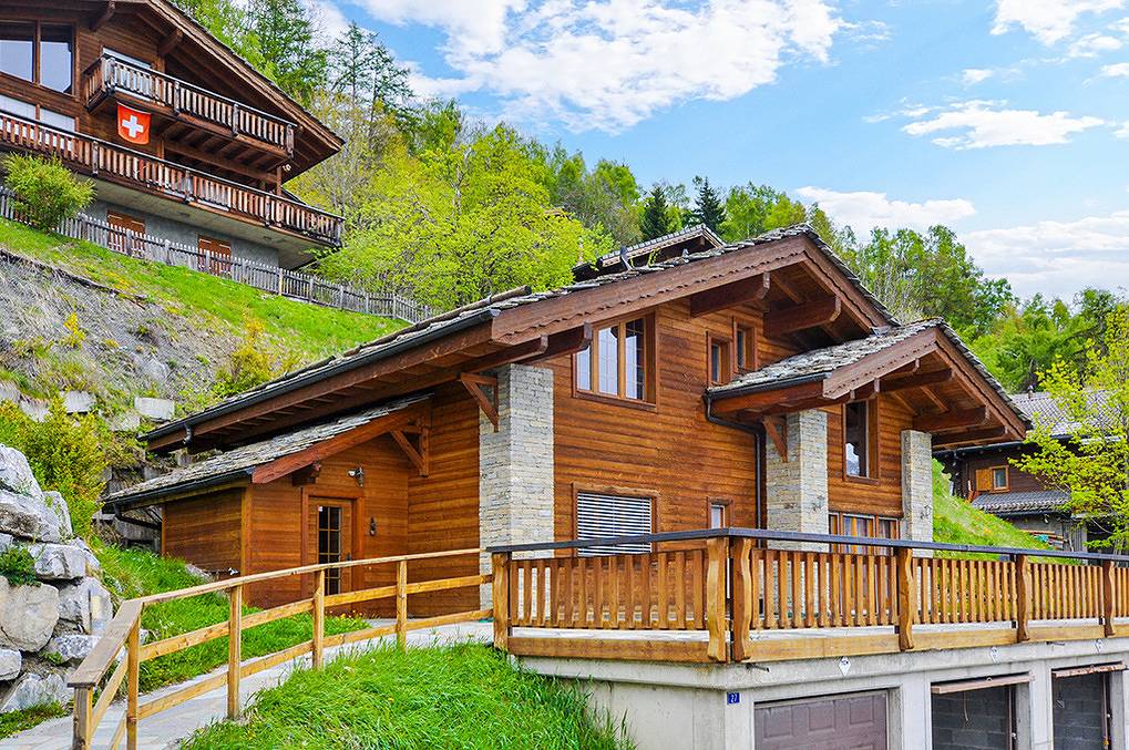 Maison de vacances pour 9 personnes avec terrasse in Nendaz, Alpes valaisannes