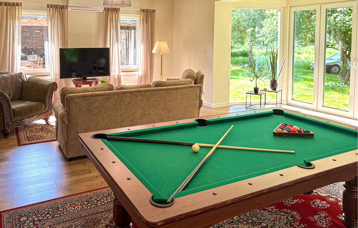 Ferienhaus für 12 Personen mit Pool in Lebus (Polen)