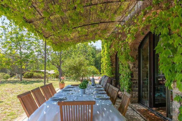 Casa rural para 8 personas, con jardín, Familias con niños en Foixí