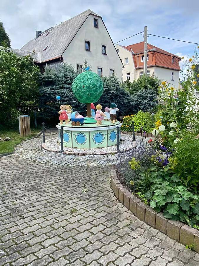 Ferienwohnung für 2 Personen, mit Ausblick in Grünhainichen