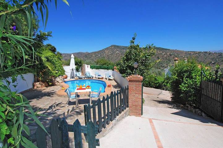 Ferienhaus für 6 Personen, mit Garten, mit Haustier in Comares