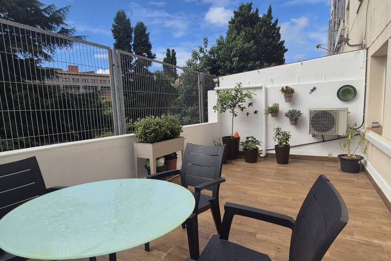 Appartement entier, Appartement de vacances pour 4 personnes avec balcon/terrasse in Gijón, Côte Cantabrique
