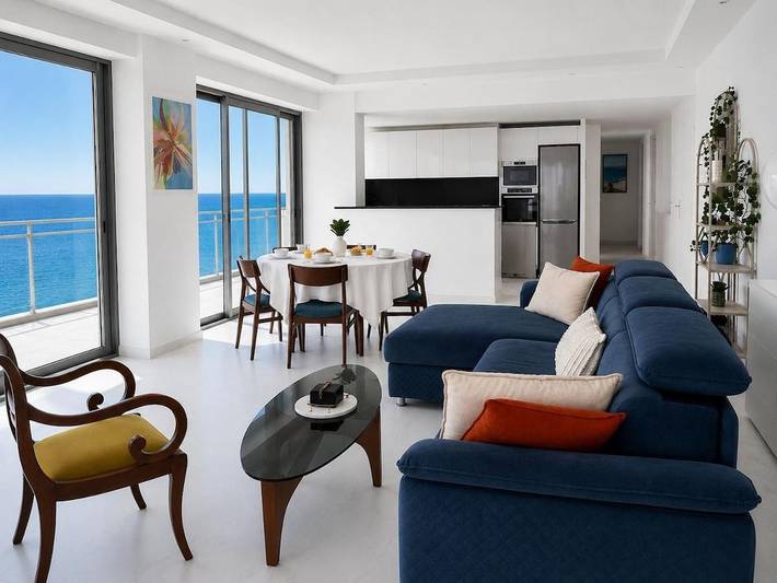 Apartamento de vacaciones para 6 personas, con vistas y jardín - 1