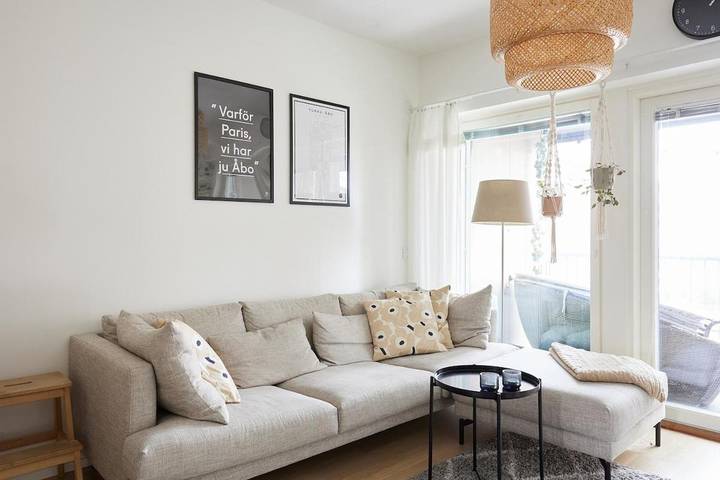 Apartamento de vacaciones para 5 personas, con jardín y vistas - 1