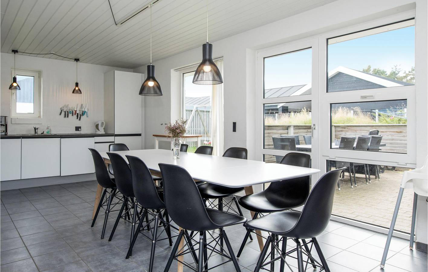 Ferienhaus für 10 Personen mit Terrasse in Blokhus, Jammerbugt