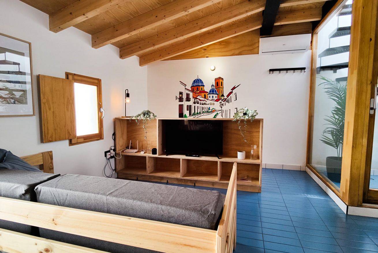 Appartement entier, Appartement de vacances pour 6 personnes avec balcon/terrasse in Ville d'Altea, Altea