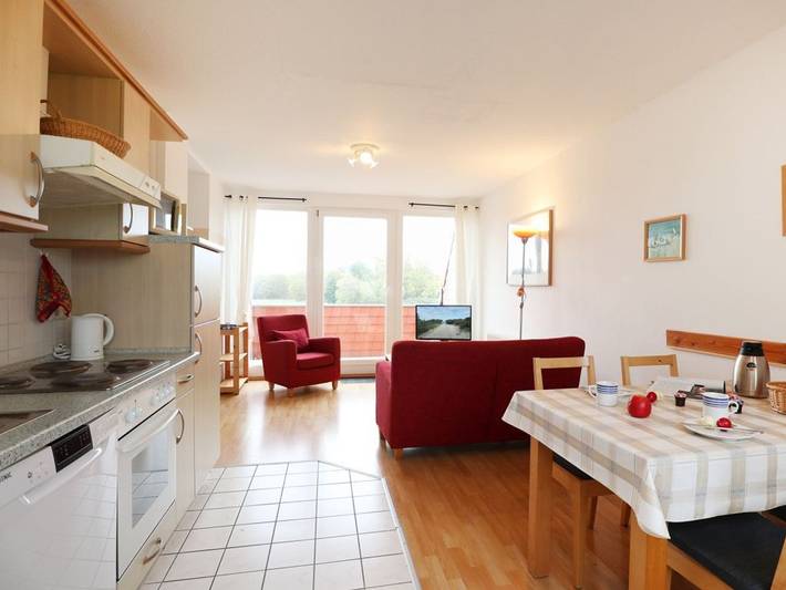 Ferienwohnung für 4 Personen, mit Balkon in Brook