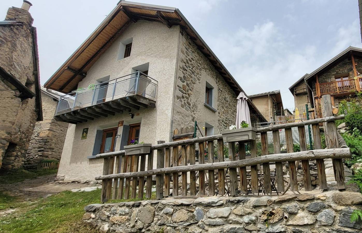 Gîte für 5 Personen mit Terrasse in Les Hieres, La Grave