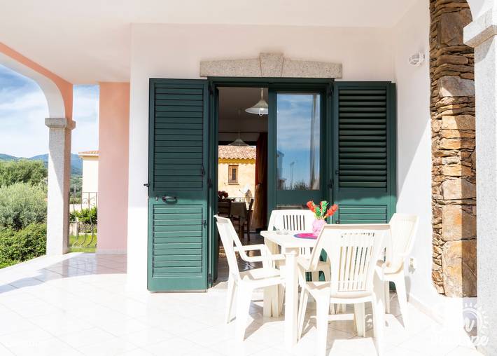 Ferienhaus für 6 Personen, mit Balkon und Garten