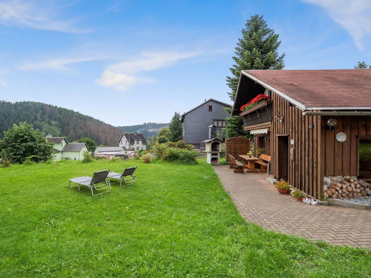 Fh Panoramablick in Piesau, Ostthüringen