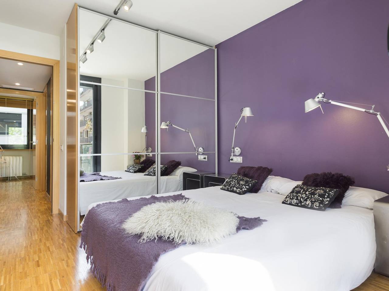 Geheel vakantieappartement, Vakantieappartement voor 6 personen met balkon in Barcelona Centre, Barcelona