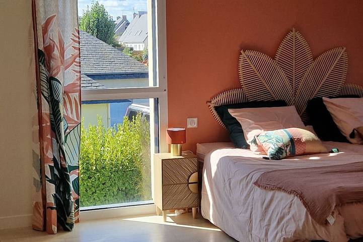 Location de vacances pour 8 personnes, avec jardin et terrasse dans Plage Traon Nevez Plouezoc H - 4