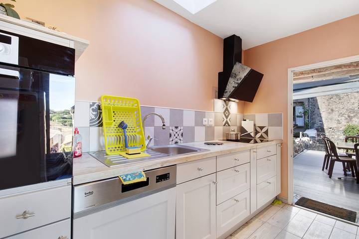 Maison de vacances 'La Bergerie' avec terrasse privée, jardin privé et climatisation in Caux, Côte méditerranéenne (France)