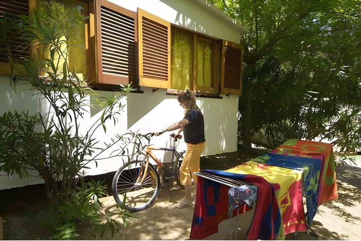 Ferienhaus für 6 Personen, mit Garten