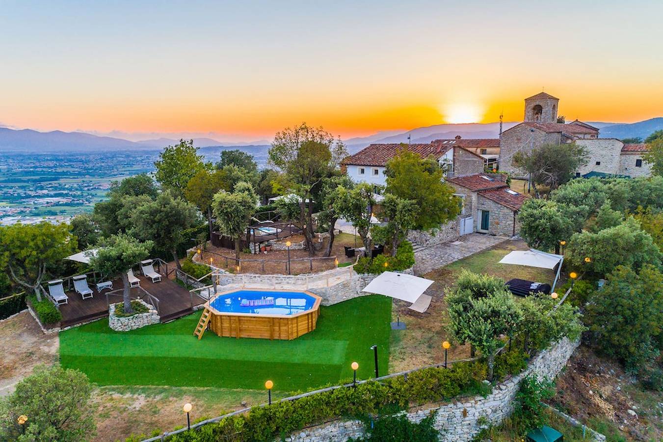Villa il vecchio Borgo in Monsummano Terme, Pistoia Provinz