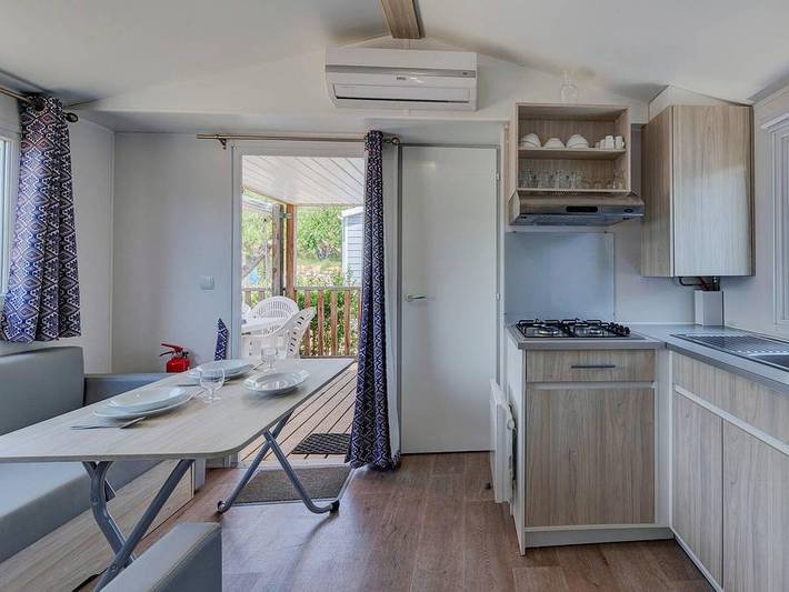 Mobil home pour 5 personnes, avec bassin pour enfant à Saint-Julien-des-Landes - 3