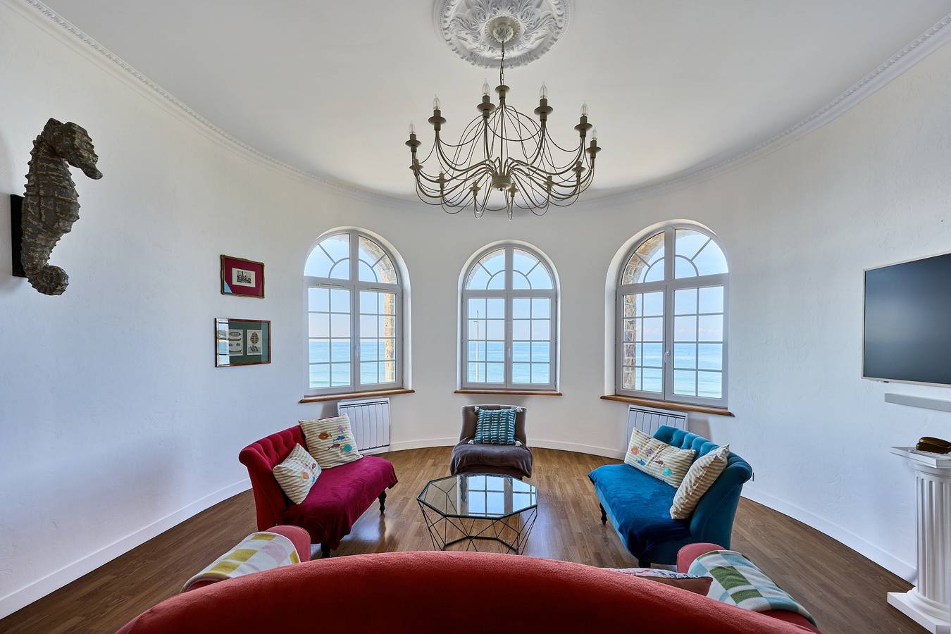 Appartement entier, Le Château Rêvé - Superbe appt vue mer in Barneville-Carteret, Côte de la Déroute