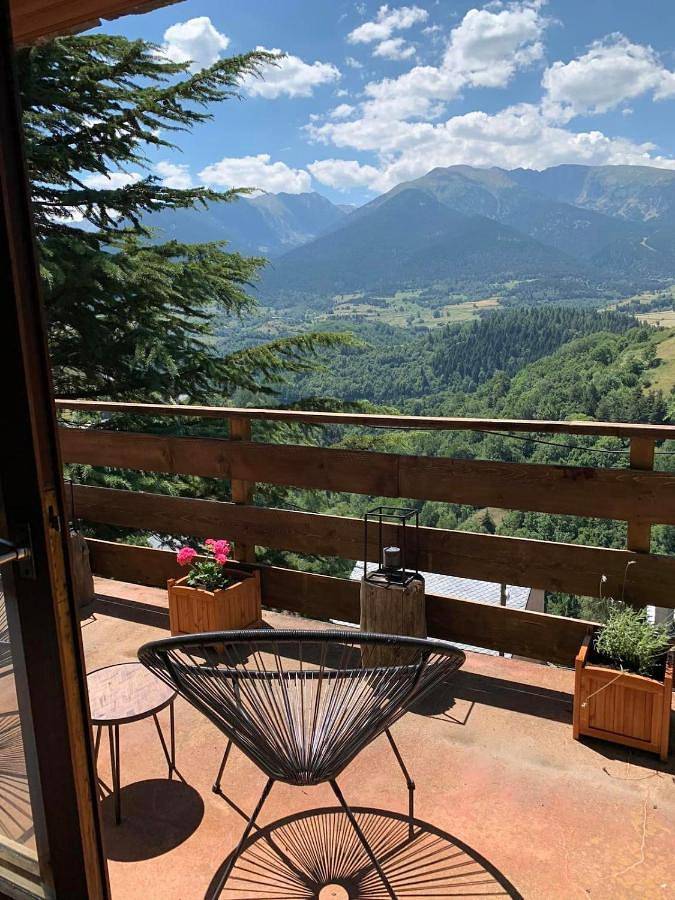 Gîte pour 7 personnes, avec vue et balcon à Sauto - 2