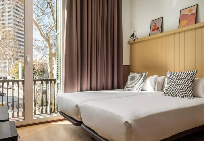 Casa de huéspuedes para 3 personas, con balcón en La Rambla