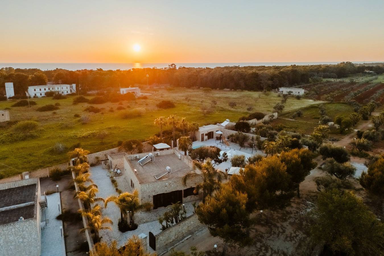 Villa Divina mit Whirlpool und privatem Pool in Taviano, Golf von Tarent