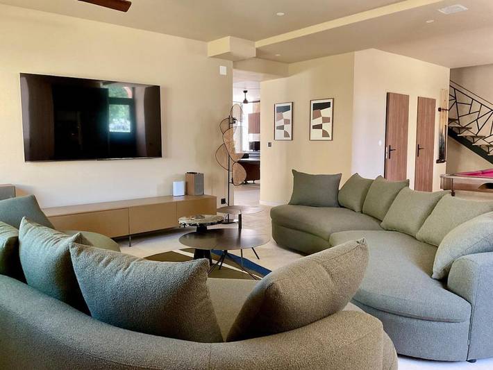 Maison de vacances pour 15 personnes, avec jardin et vue, animaux acceptés