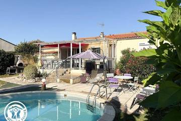 Location de vacances pour 6 personnes, avec jardin, animaux acceptés à Pradines