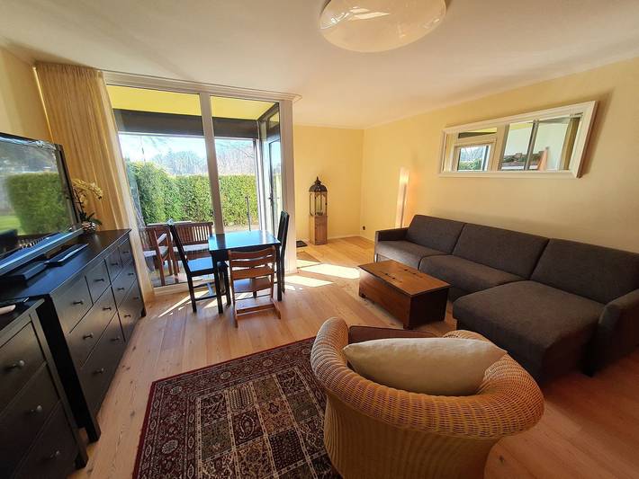 Ferienwohnung für 2 Personen, mit Terrasse und Ausblick an der Ostsee