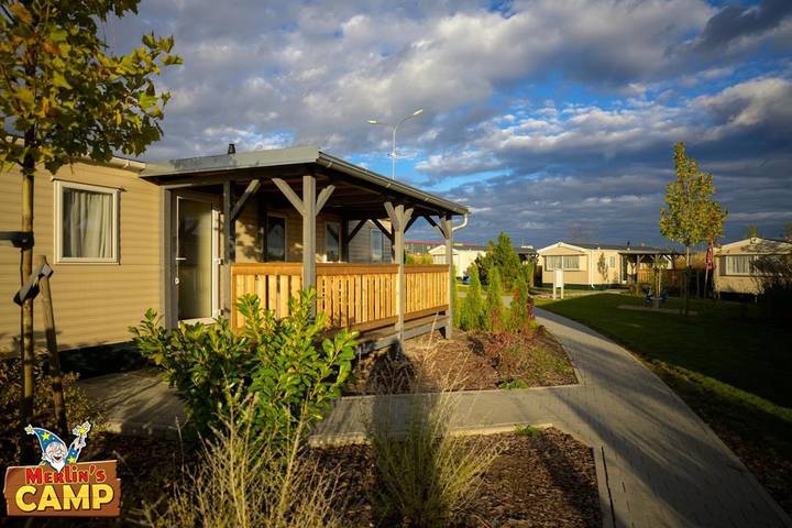 Camping voor 6 personen, met tuin en uitzicht in Tsjechië