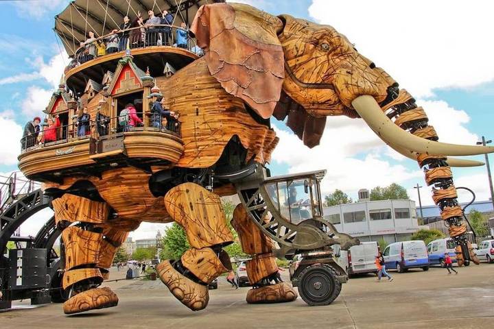 Gîte pour 8 personnes, avec jardin dans Les Machines de l’île - 3