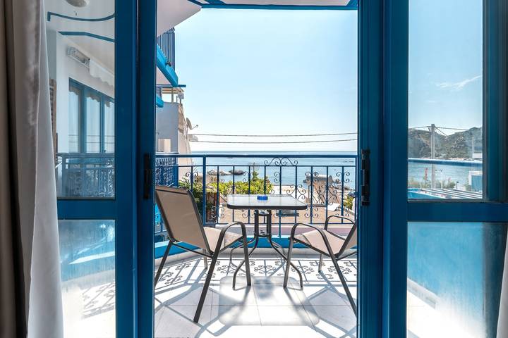 Studio für 2 Personen, mit Balkon und Whirlpool auf Rhodos