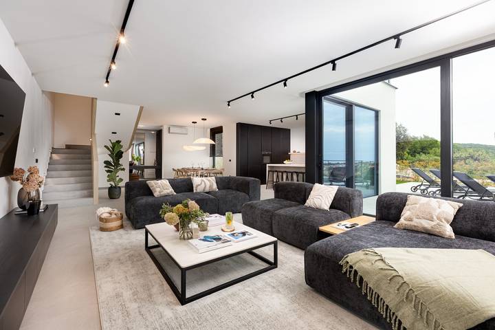 Villa pour 8 personnes, avec jardin et piscine à Punat - 2