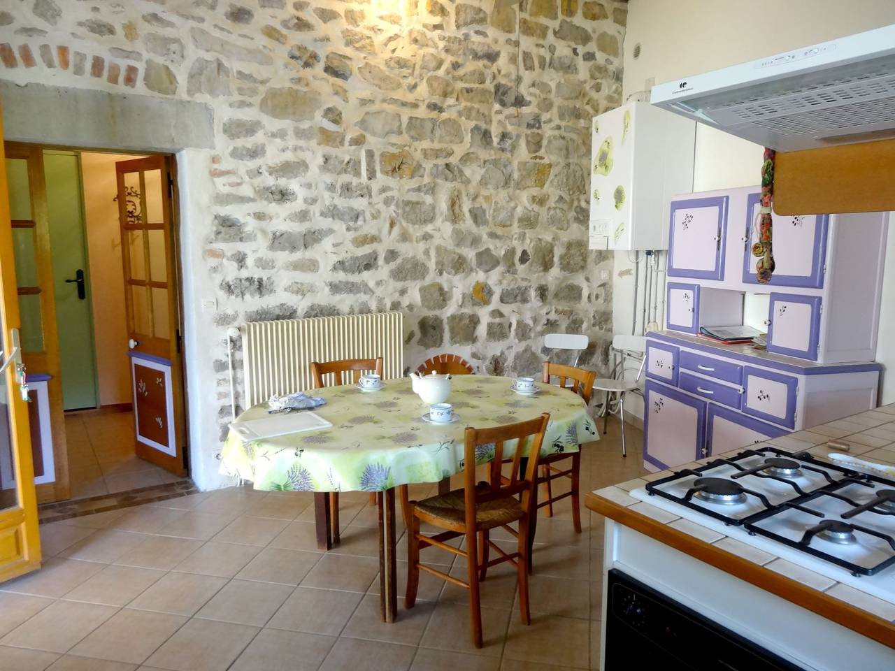 Haus für 6 Personen mit eigener Terrasse in Saint-Paul-le-Jeune, Parc national des Cévennes