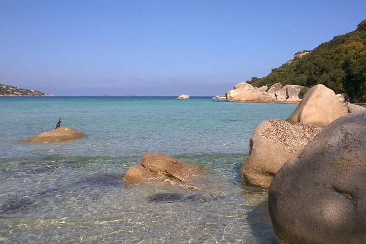 Villa pour 6 personnes, avec Terrasse ainsi que Jardin et Piscine dans Cala Rossa