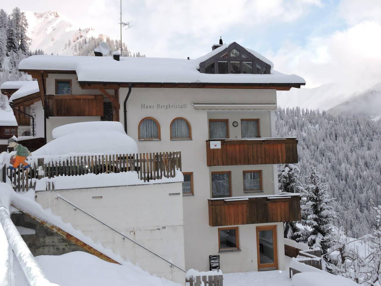 Geheel vakantieappartement, Ferienwohnung Haus Bergkristall - Studio in Samnaun, Lower Engadine