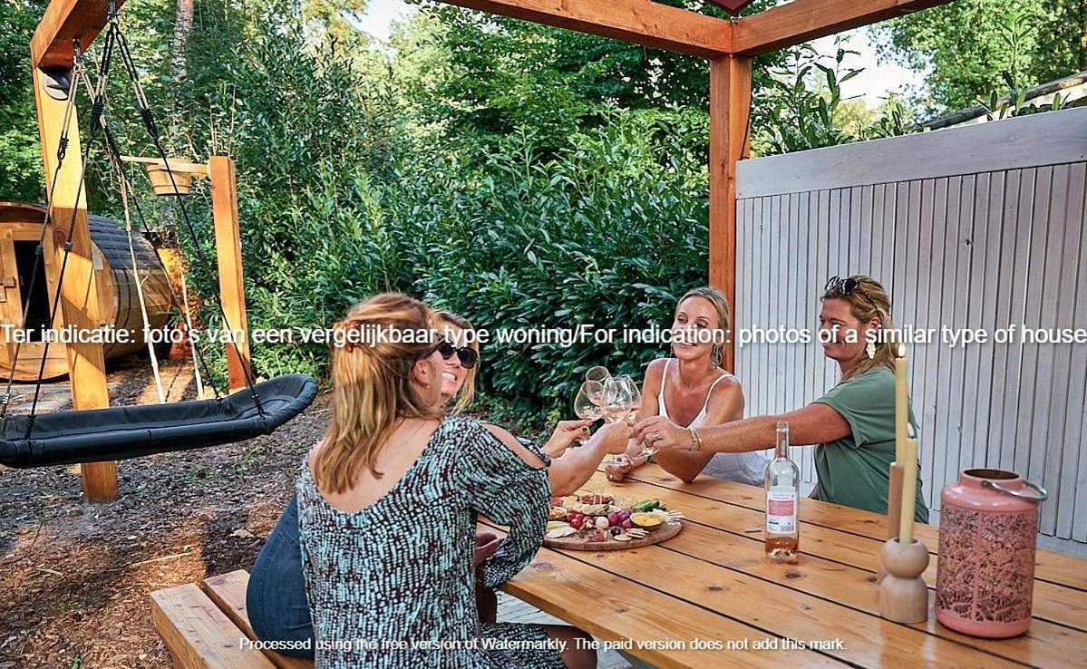 Zen-Bungalow no 7 max 4p met boskas sauna and hottub in Hardenberg, Regio Zwolle