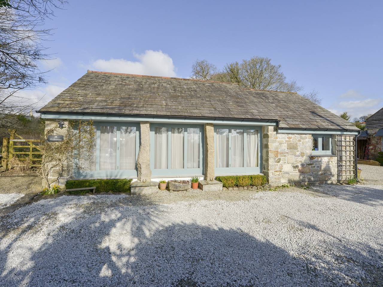 Hideaway Barn in Charlestown, Cornwall