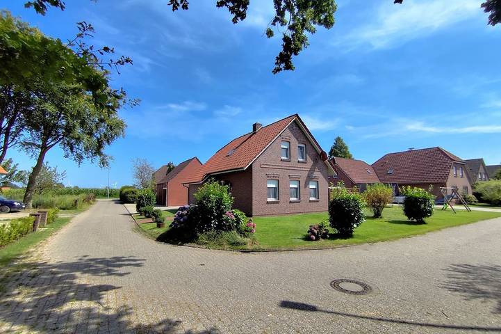 Ferienhaus für 7 Personen, mit Terrasse und Garten sowie Sauna in Südbrookmerland