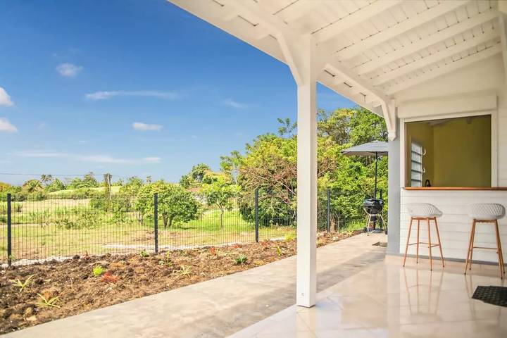 Location de vacances pour 4 personnes, avec vue et jardin dans Marie-Galante - 2