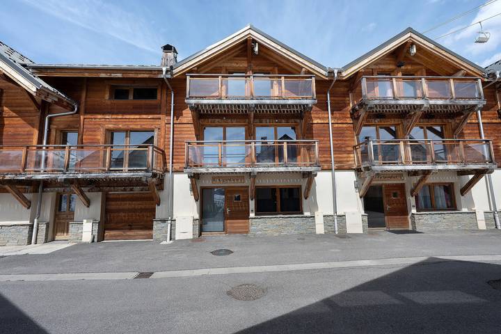 Chalet für 8 Personen, mit Balkon