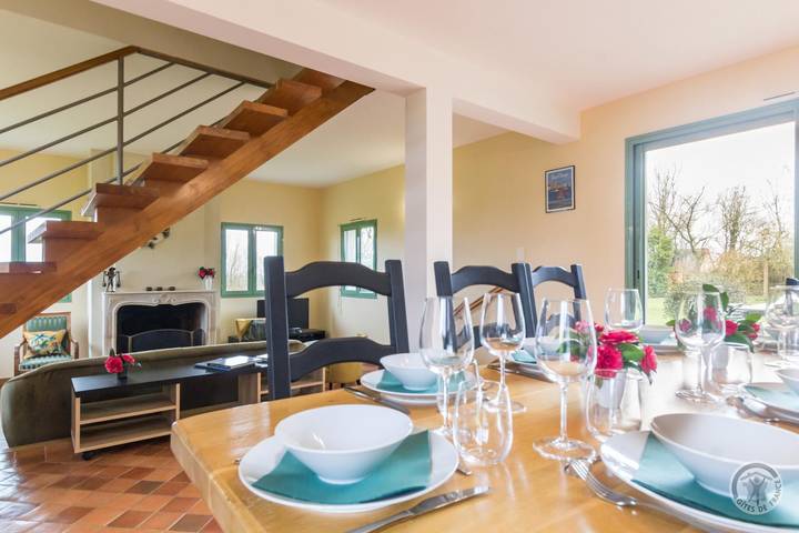 Gîte pour 12 personnes, avec terrasse et jardin à Sainte-Marie-du-Mont - 4