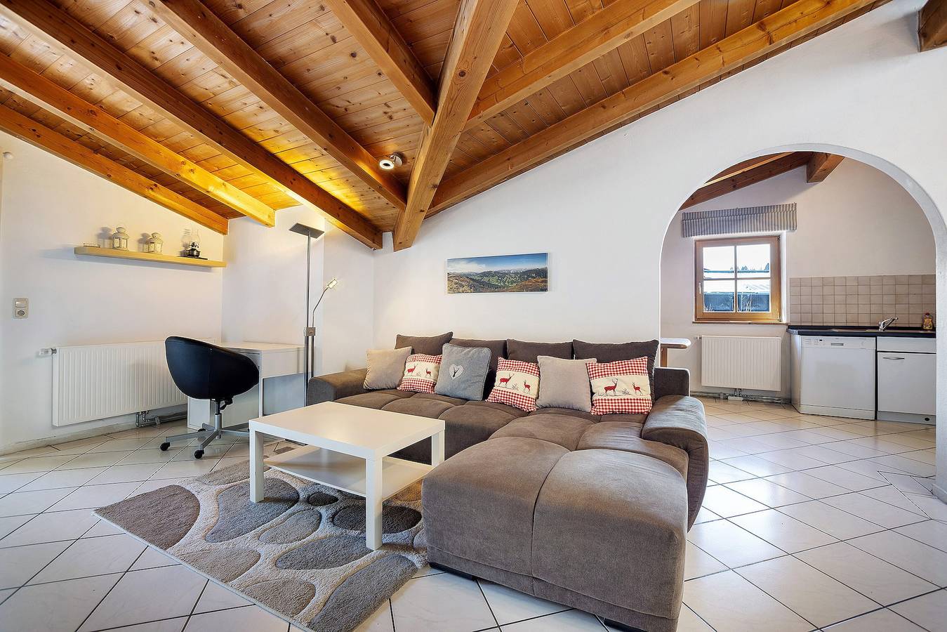 Ganze Wohnung, Ferienwohnung 'Schnitzer' mit Balkon und Wlan in Görisried, Bayerisch Schwaben