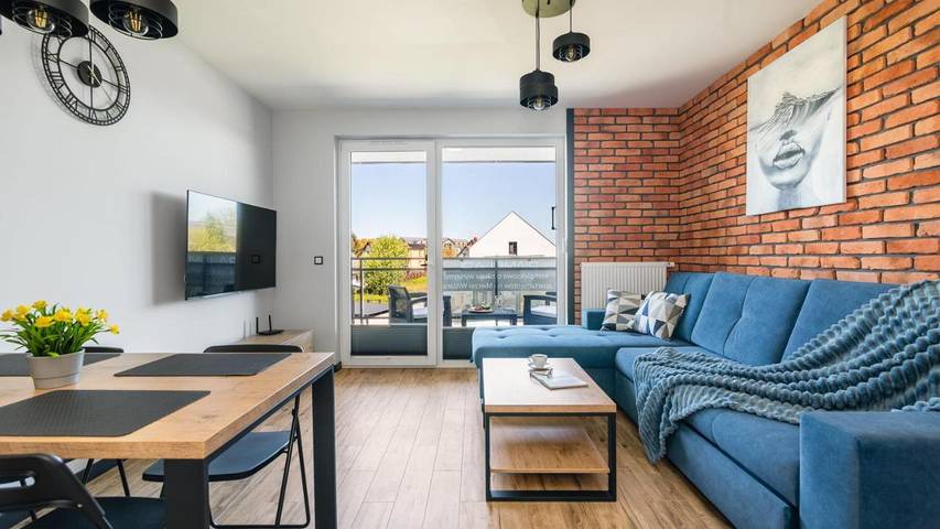 Apartament wakacyjny dla 4 osób, z widok i balkon oraz basen, zwierzęta dozwolone - 1
