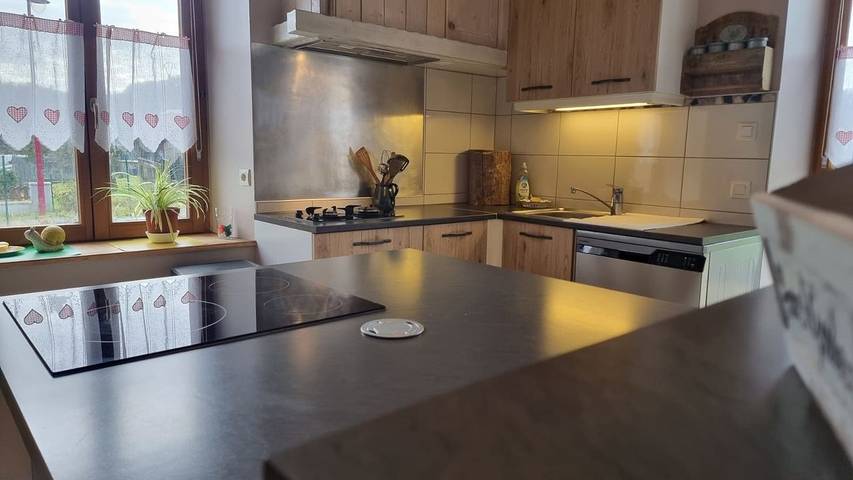 Location de vacances pour 9 personnes, avec terrasse et jardin dans Jussarupt