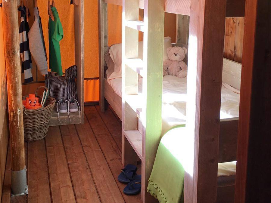 Trasimeno Glamping Resort - Zelt 6 personen - Safari Lodge Trasimeno in Passignano sul Trasimeno, Lago Trasimeno