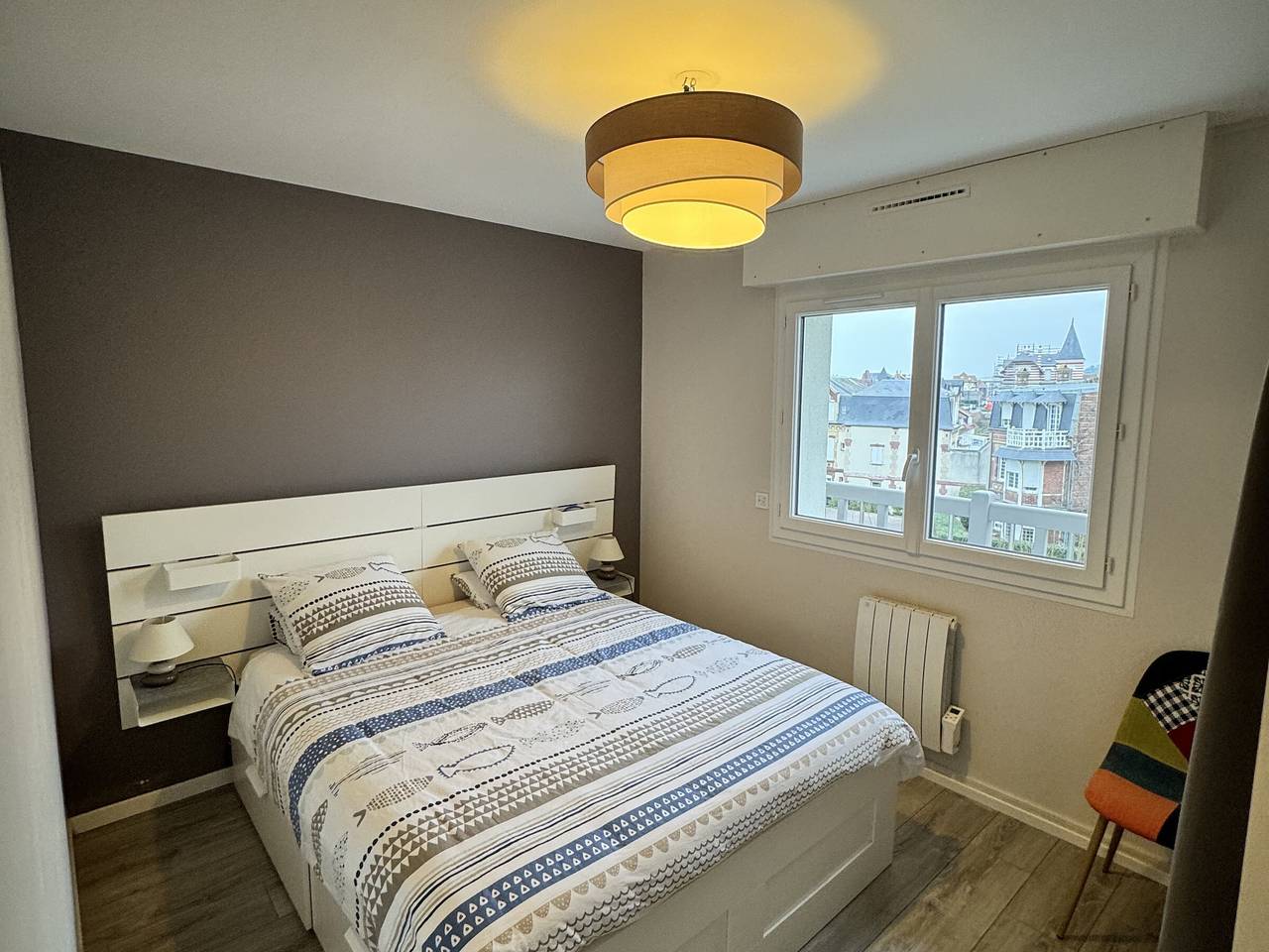 Ganze Wohnung, Angenehme 2-Zimmer-Wohnung mit Balkon und Parkplatz in Villers-sur-Mer in Villers-sur-Mer, Lisieux und Umgebung