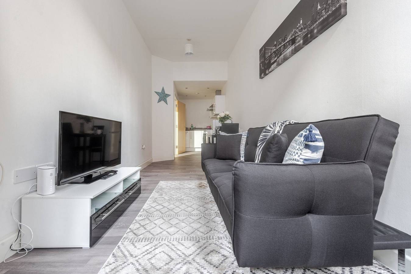 Apartamento entero, Jacuzzi privado Leicester de 1 cama in Leicester, Heart of England