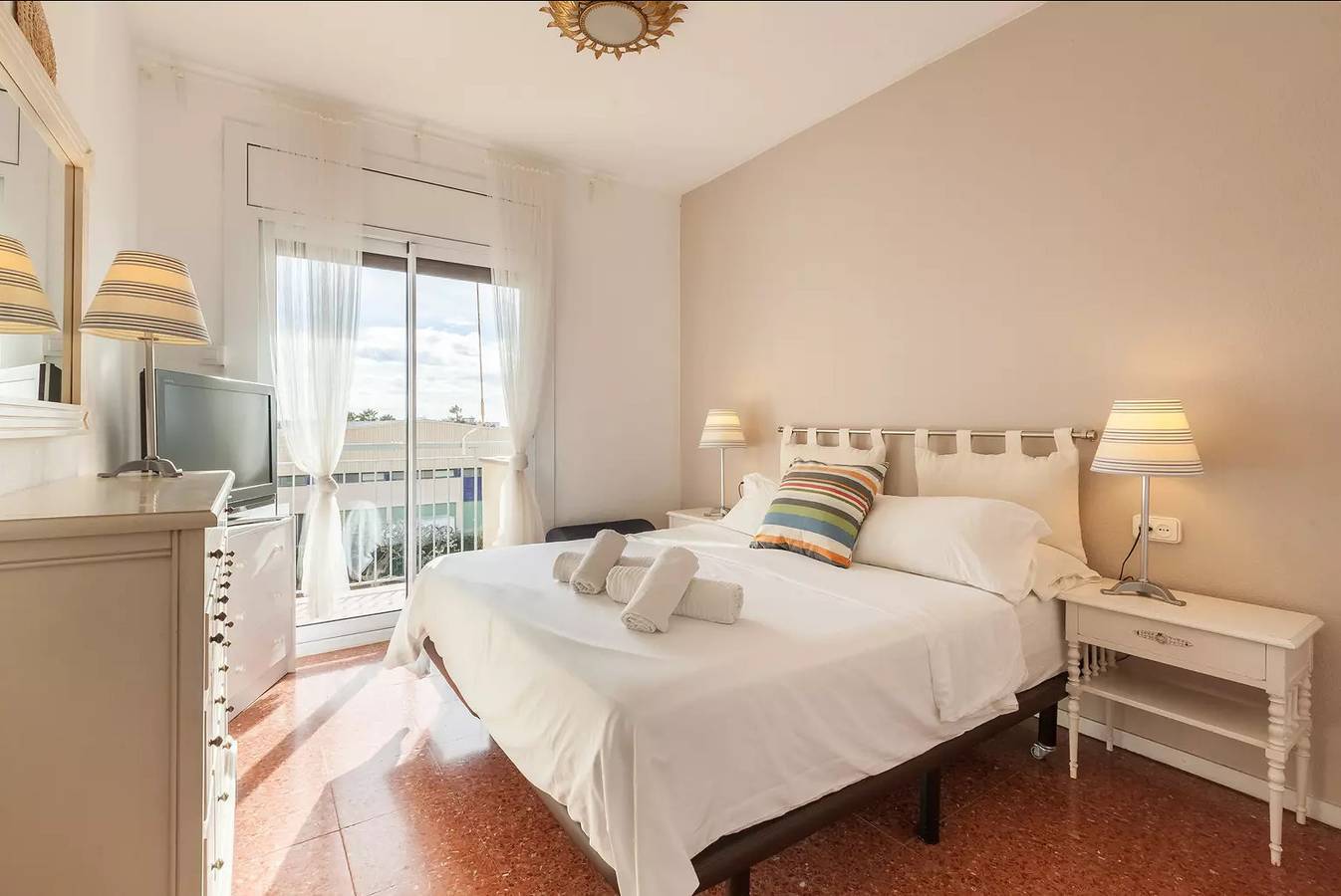 Ganze Wohnung, Apartment Muralla mit Pool in Vilassar de Mar, Costa del Maresme
