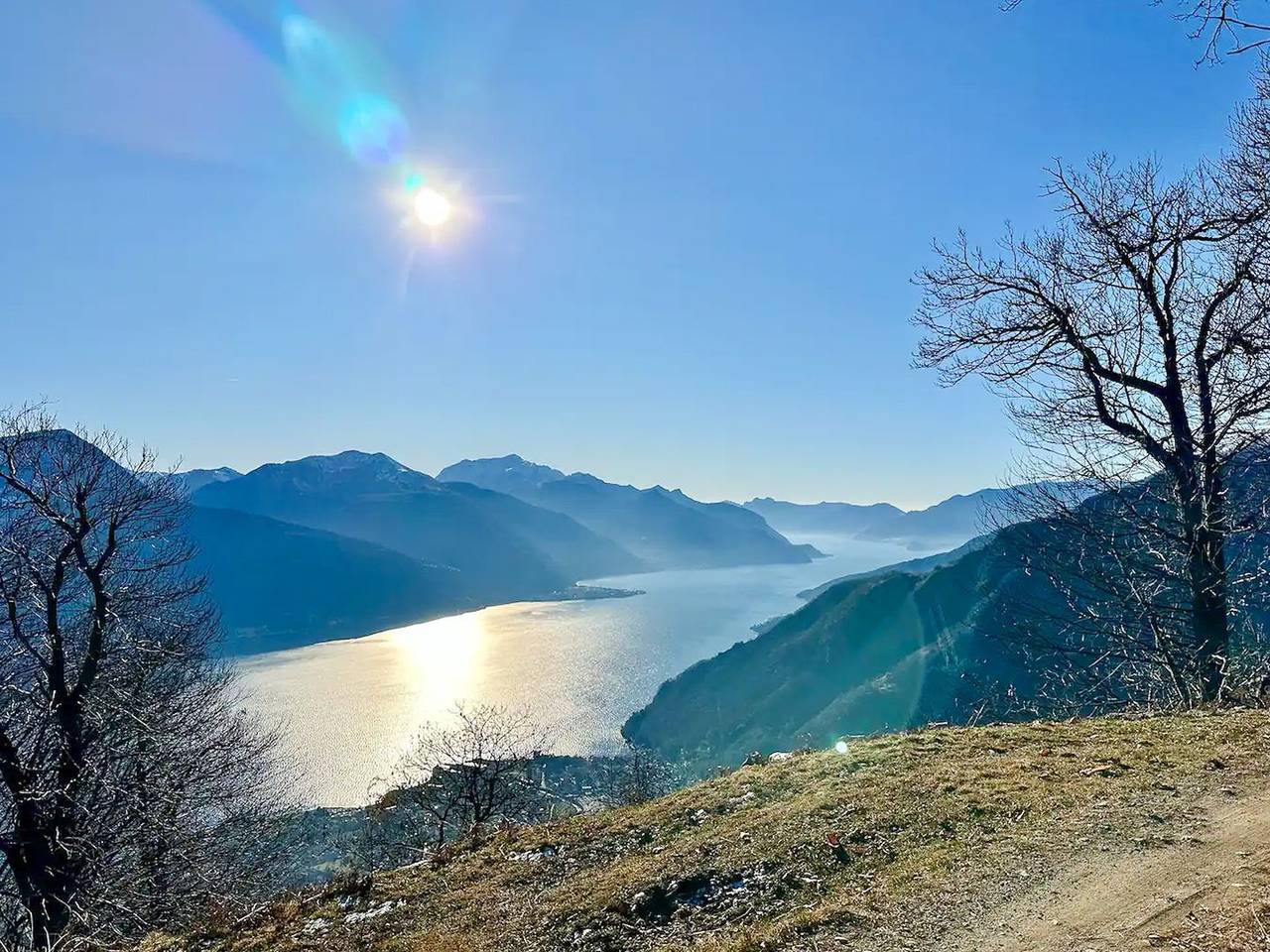 Bergoase Ferienhaus Argentina mit Seeblick in Stazzona und Umgebung, Comer See