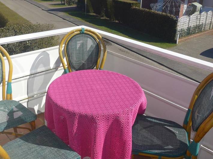 Ferienhaus für 4 Personen, mit Balkon und Balkon/Terrasse auf Borkum - 4
