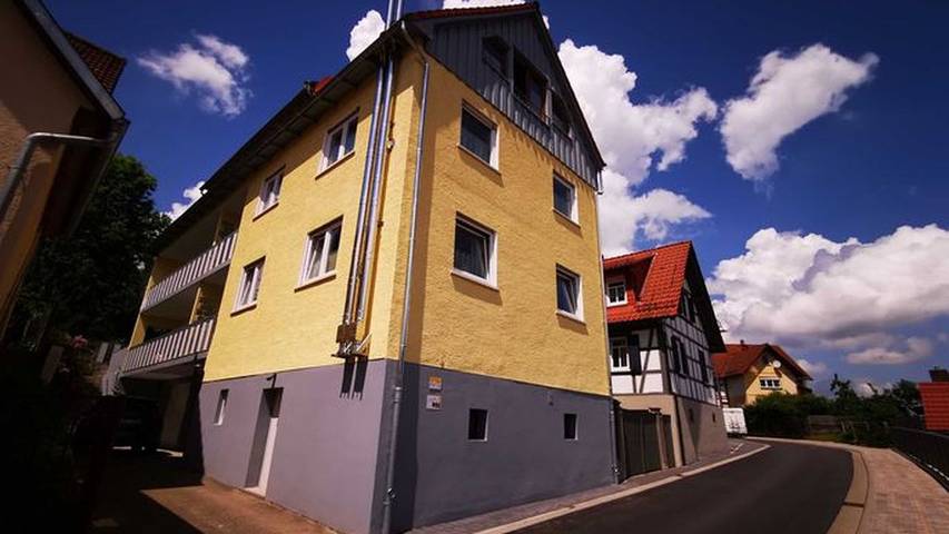 Ferienwohnung für 4 Personen, mit Garten und Balkon, kinderfreundlich in Reichelsheim